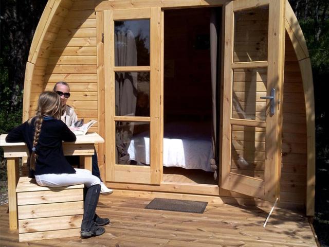 Camping La Chabannerie Hotell Saint-Martin-de-Clelles Exteriör bild